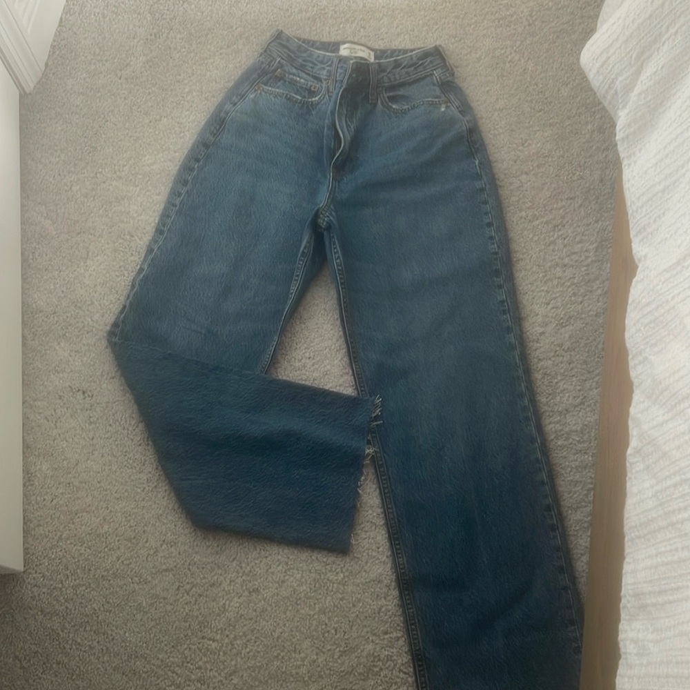 Abercrombie high rise jeans